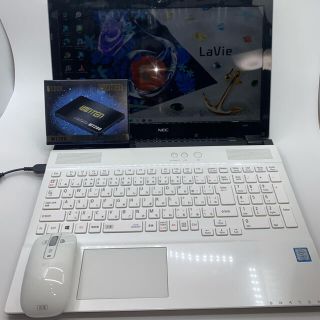 エヌイーシー(NEC)の☆美品NEC LaVie NS350GAW☆新品SSD 512G新品メモリ16G(ノートPC)