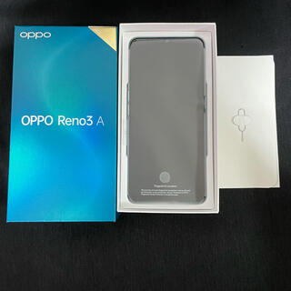 オッポ(OPPO)のOPPO Reno3 A ホワイト SIMフリースマホ　128GB(スマートフォン本体)