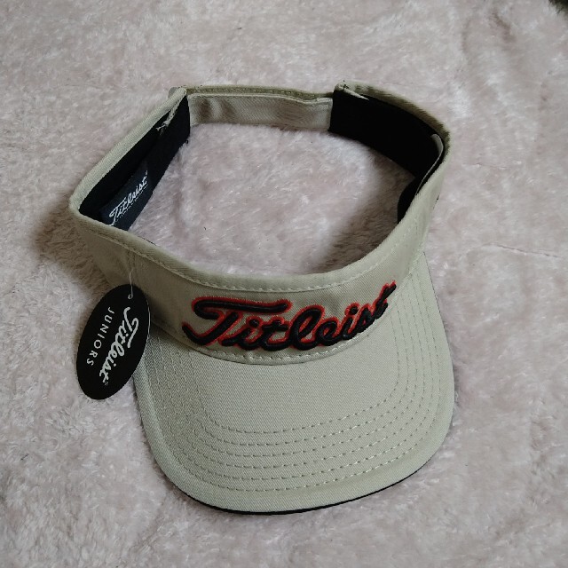 Titleist(タイトリスト)のタイトリスト　　ジュニア用バイザー スポーツ/アウトドアのゴルフ(その他)の商品写真