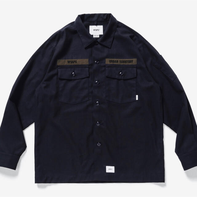 wtaps buds ネイビー S 21ss