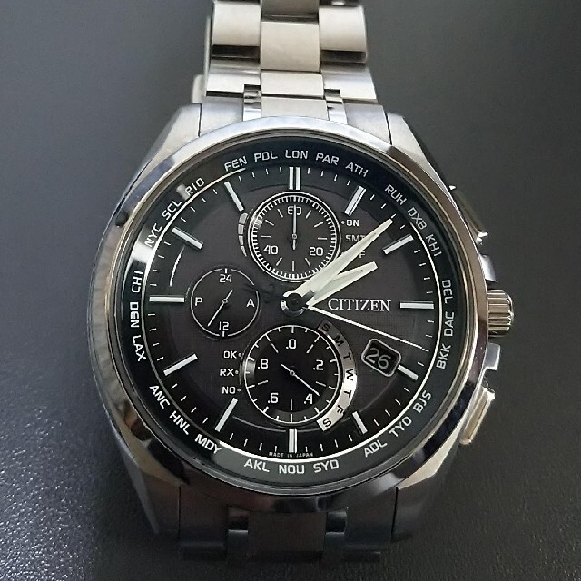 CITIZEN(シチズン)のシチズン アテッサ ダイレクトフライト 電波腕時計 CITIZEN ATTESA メンズの時計(腕時計(アナログ))の商品写真