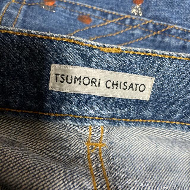 TSUMORI CHISATO(ツモリチサト)のツモリチサト　キュロットパンツ レディースのパンツ(デニム/ジーンズ)の商品写真