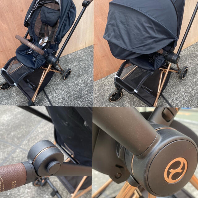 高価値 cybex - サイベック ミオス ブラック ベビーカー/バギー