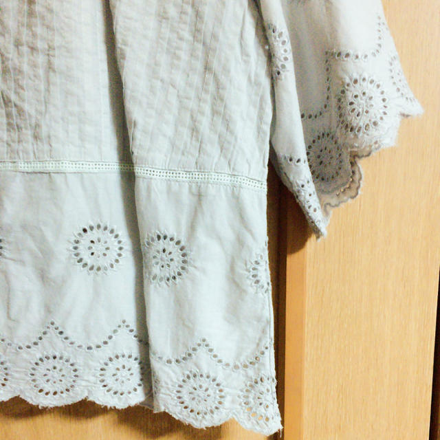 Linetta(リネッタ)のスカラップブラウス♡ レディースのトップス(シャツ/ブラウス(半袖/袖なし))の商品写真