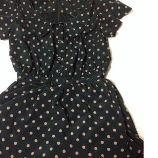 ダズリン(dazzlin)のdazzlinドット柄ロンパース(オールインワン)