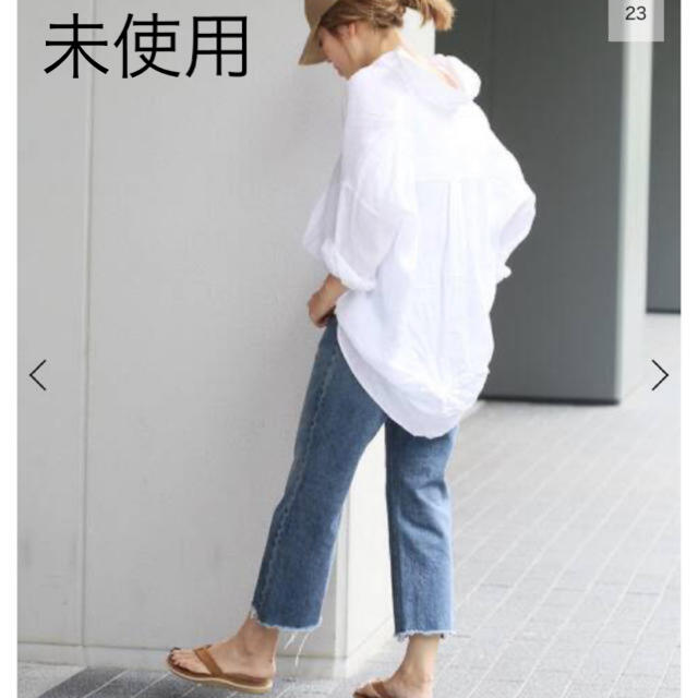 未使用！　ドゥーズィエムクラス  WIDE LINEN シャツ　ワイド　リネン