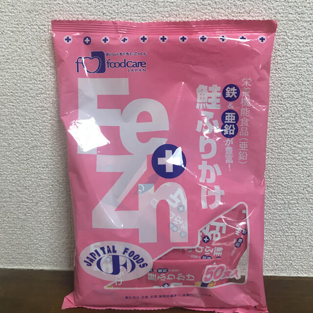 フードケア Fe+Znふりかけ 鮭 3g×50袋 食品/飲料/酒の加工食品(乾物)の商品写真