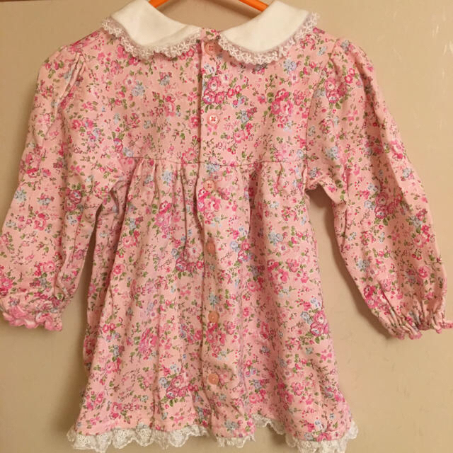 motherways(マザウェイズ)の値下げ♡花柄ワンピース♡ キッズ/ベビー/マタニティのベビー服(~85cm)(ワンピース)の商品写真