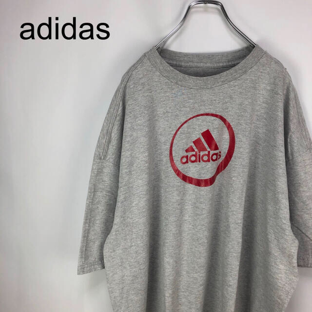 adidas(アディダス)のアディダス☆ビッグシルエット ゆるだぼ デカロゴ Tシャツ カットソー メンズのトップス(Tシャツ/カットソー(半袖/袖なし))の商品写真