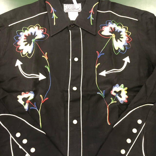 H BAR C Embroiled Western Shirt メンズのトップス(シャツ)の商品写真