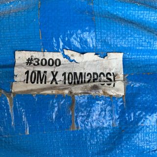 ブルーシート　10m×10m 2枚セット(その他)