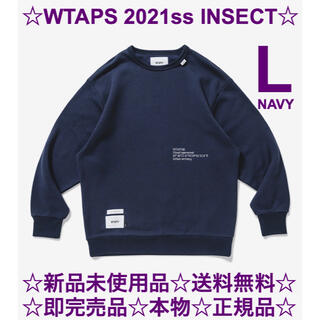 新品 Wtaps Insect Crew Neck Navy M