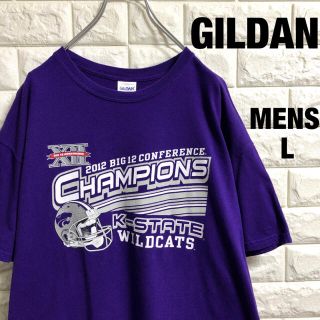 ギルタン(GILDAN)のアメリカ古着　GILDAN  ギルダン　アメフト　半袖Tシャツ　メンズLサイズ(Tシャツ/カットソー(半袖/袖なし))