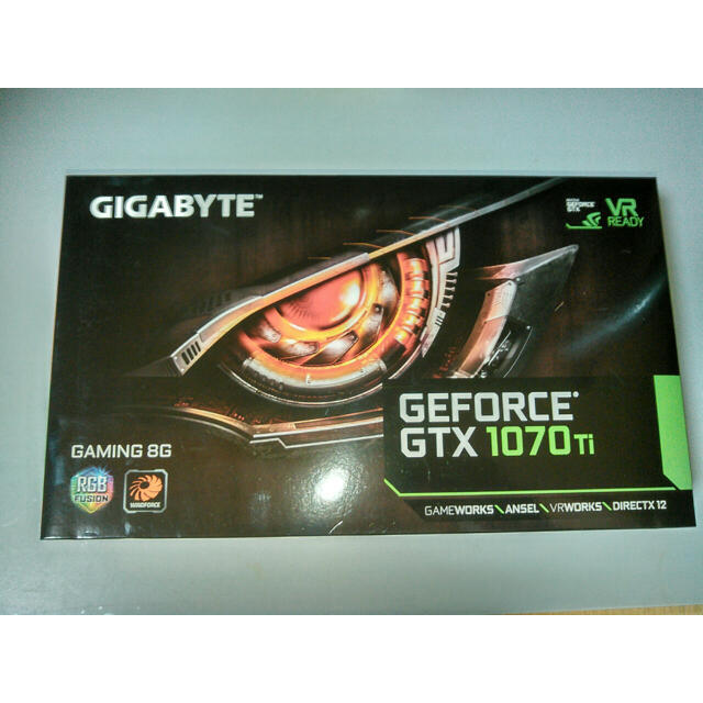 ゲーミングGIGABYTE GTX1070Ti  GAMING 8G /美品