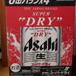 アサヒ(アサヒ)のアサヒスーパードライ350ml×24本(ビール)