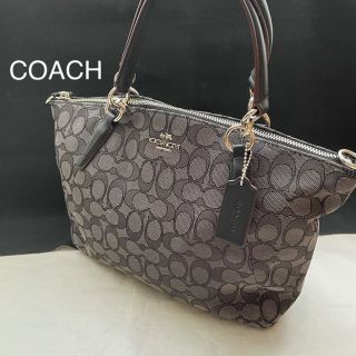 コーチ(COACH)の他サイト相場3万弱の商品❗️COACH コーチ ハンドバッグ　ブラック(ハンドバッグ)