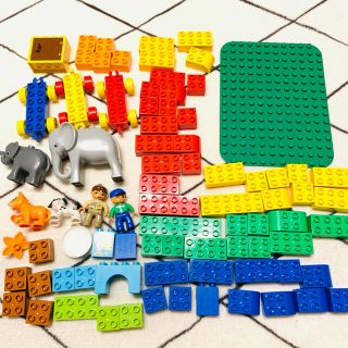 レゴ(Lego)のLEGO レゴ デュプロ　みどりのコンテナ　その他多数　どうぶつ　(積み木/ブロック)