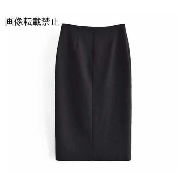 ZARA - 🌼春新作💐3898◇ゴールドボタン スリット タイト ZARA - 🌼春新作💐3898◇ゴールドボタン スリット タイト