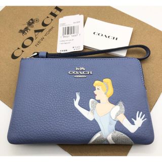 COACH x Disney C0266限定コラボ！プリンセス シンデレラ素材メタル