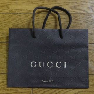 グッチ(Gucci)の美品★GUCCI（グッチ）紙袋/ダークブラウン(ショップ袋)