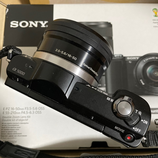 SONY(ソニー)のSONY α5000 スマホ/家電/カメラのカメラ(ミラーレス一眼)の商品写真