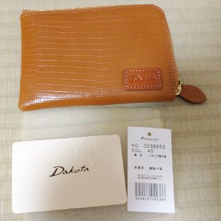 ダコタ(Dakota)の専用　Dakota　ダコタ　ミニ財布　キャメル(財布)