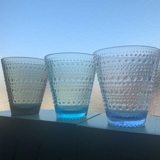 イッタラ(iittala)のイッタラ　カステヘルミ　タンブラー　3点❣️お値下げ❣️(グラス/カップ)