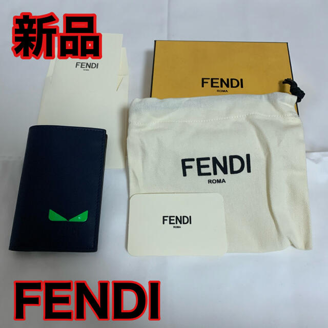 新品★FENDI フェンディ　モンスター　名刺入れ　カードケース