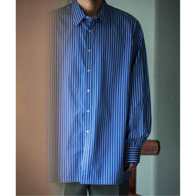 graphpaper 別注 Thomas mason shirt ホワイト