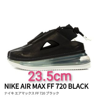 ナイキ(NIKE)の23.5cm エアマックス FF 720 ブラック NIKE ナイキ(サンダル)