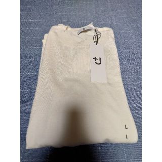 ユニクロ(UNIQLO)の【即購入OK】 ユニクロ +J シルクコットンクルーネックセーター(ニット/セーター)