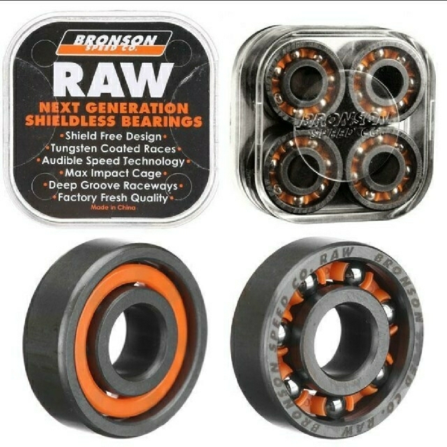 スケートボード ベアリング ブロンソン Raw Bronson Bearings 2