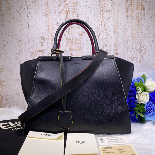 ✨美品✨FENDI フェンディ トロワジュール2way ハンド ショルダー