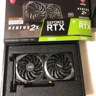 MSI GeForce RTX 3060 Ventus 2X 12GB GPU(PCパーツ)