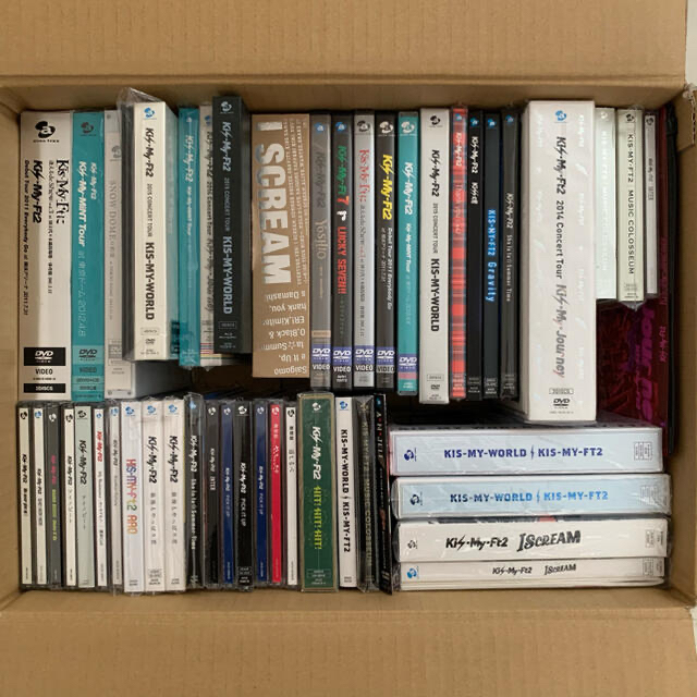 格安 中古 買取 【オマケ付】キスマイ 歴代 DVD&Blu-ray&アルバム