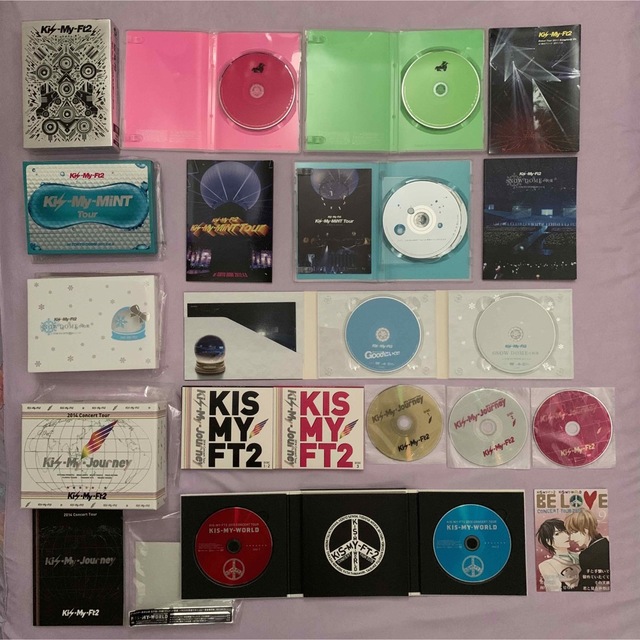 ポップス/ロック(邦楽)【オマケ付】キスマイ 歴代 DVD&Blu-ray&アルバム&シングル セット