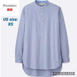 ユニクロ(UNIQLO)の✔︎完売品　JW Anderson Uniqlo EFCコットンブロードシャツ(シャツ)