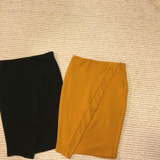 ザラ(ZARA)のZARA タイトスカートセット(ひざ丈スカート)