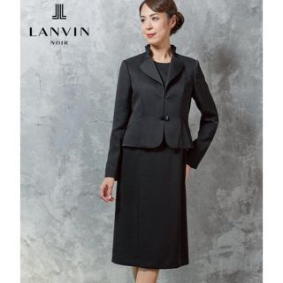 ソワール(SOIR)のLANVIN NOIR ランバンノワール　15号　ブラックフォーマル　喪服(礼服/喪服)