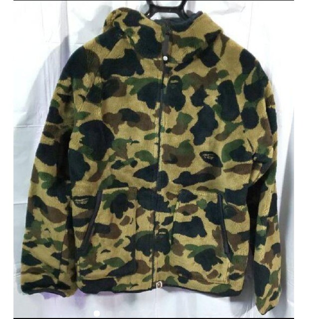 送料込！bape lightweight jacket 1st camo