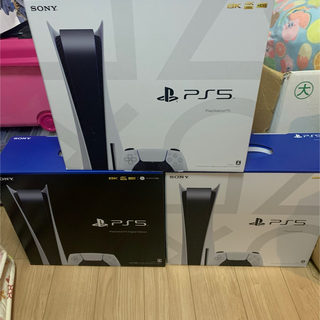 プレイステーション(PlayStation)のPS5 ディスク版2台 デジタルエディション1台 計3台(家庭用ゲームソフト)