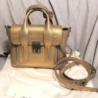 スリーワンフィリップリム(3.1 Phillip Lim)の美品！3.1phillipLim スリーワンフィリップリム　ミニサッチェル(ハンドバッグ)