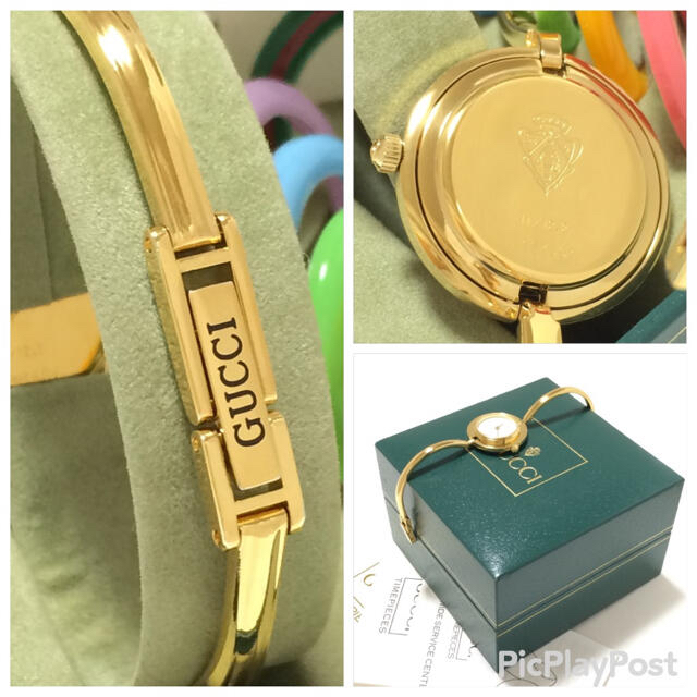 Gucci(グッチ)の1.超美品 グッチ GUCCI 時計 チェンジベゼル レディースのファッション小物(腕時計)の商品写真