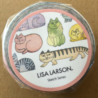 リサラーソン(Lisa Larson)のマカロンのスケッチねこたち　ニスネコ様専用(テープ/マスキングテープ)
