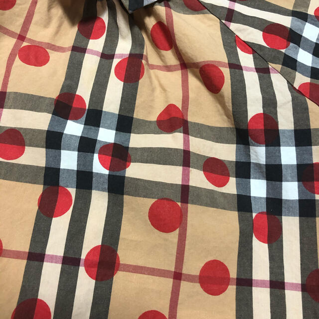 BURBERRY(バーバリー)の専用　バーバリー　18M86cmポルカドットブラウス キッズ/ベビー/マタニティのベビー服(~85cm)(シャツ/カットソー)の商品写真