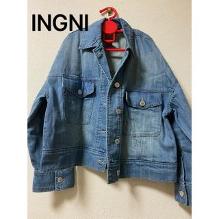 イング(INGNI)のINGNI  デニムジャケット   Gジャン　sizeM(Gジャン/デニムジャケット)