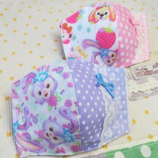 chiroru様専用ページ♡ダッフィーフレンズ♡インナーマスク2枚セット♡(ファッション雑貨)