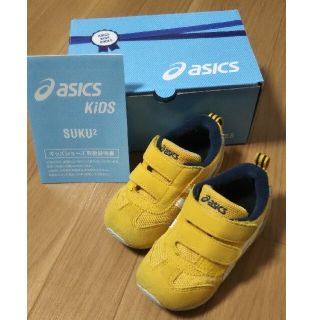 アシックス(asics)のアシックス asics アイダホ ベビー3 イエロー 15.0(スニーカー)