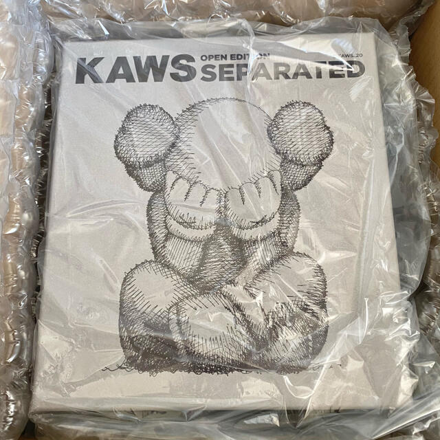 【新品未開封】kaws separated グレー