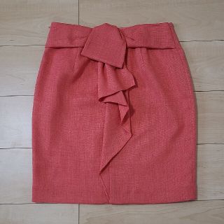 ジャスグリッティー(JUSGLITTY)の♡ゆっきーな様専用♡【JUSGLITTY】バックリボン フリルスカート(ひざ丈スカート)